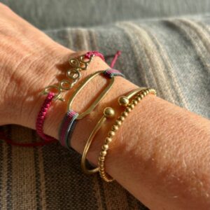 Bracciale ribbon ovale